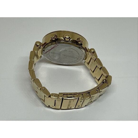 Michael Kors Parker MK5354 Women\'s Gold Stainless Steel Analog Dial Watch NUL4 main image 4